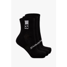 Salomon LC2086600 Everyday Ankle 3 Pack Siyah Unisex Çorap