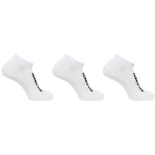 Salomon LC2086900 Everyday Low 3 Pack Beyaz Unisex Çorap