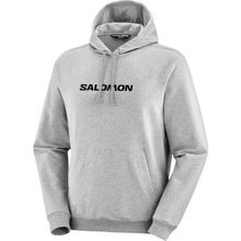 Salomon Logo Performance Gri Erkek Sweatshirt