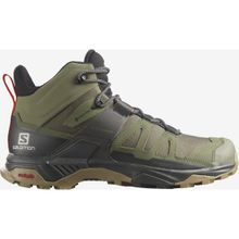 Salomon X Ultra Mid 4 Gore-Tex Yeşil Haki Erkek Outdoor Botu