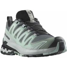Salomon Xa Pro 3D V9 Su Yeşili Fuşya Kadın Outdoor Ayakkabı