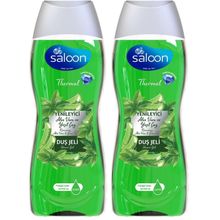 Saloon 2x450 ml Thermal Yenileyici Aloe Vera Yeşil Çay Duş Jeli