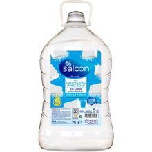Saloon Beyaz Sabun Kokulu 3 lt Sıvı Sabun