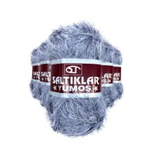 Saltıklar 06 5 Adet Yumoş Sakallı El Örgü İpi Yünü