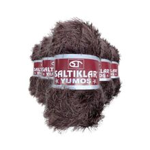 Saltıklar 93 5 Adet Yumoş Sakallı El Örgü İpi Yünü