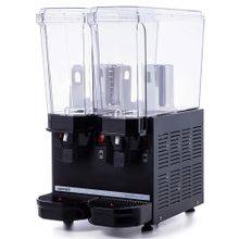 Samixir Siyah 20+20 lt Karıştırıcılı Klasik Twin Soğuk İçecek Dispenseri
