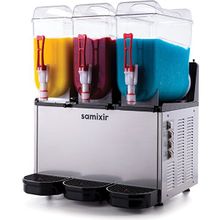 Samixir SLUSH36.I Slush Triple 12 L + 12 L + 12 L Meyve Suyu Dispenseri