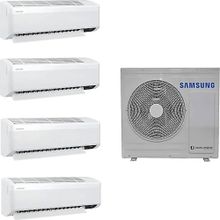Samsung 1+4 Aj100txj5kh/Ea 9+12+12+24 İç 10 Kw Dış Ünite Wind Free Multi Klima