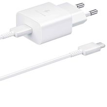 Samsung 3A 15W Type-C Çıkışlı 1 m Kablolu Beyaz Şarj Aleti Set