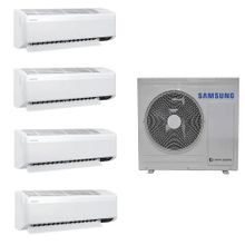 Samsung AJ080TXJ4KH/EA Wind Free Multi 8 Kw 1 Dış + 4 İç Ünite 7+9+9+18 Duvar Tipi Klima