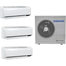 Samsung AJ100TXJ5KH/EA Wind Free Multi 10 kW 1 Dış + 3 İç Ünite (9+12+24) Btu Duvar Tipi Klima