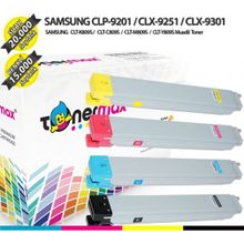 Samsung CLT-K809S CLX-9301 Muadil Toner Set