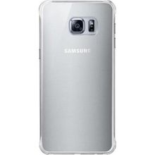 Samsung EF-QG928MSEGWW S6 Edge+ Plus Şeffaf Gümüş Cep Telefonu Kılıfı