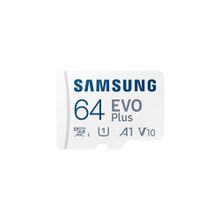 Samsung Evo Plus MB-MC64KA Class 10 UHS-I U1 A2 V10 64 GB Micro SD Kart
