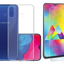Samsung Galaxy A30 Zore Süper Esnek Silikon Kılıf Kırılmaz Cam