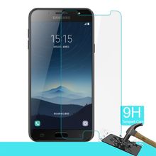 Samsung Galaxy C8 Temperli Ekran Koruyucu Uyumlu Kırılmaz Cam
