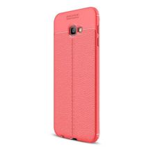 Samsung Galaxy J4 Plus Niss Deri Görünümlü Silikon Kılıf