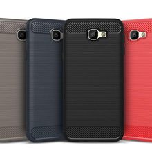 Samsung Galaxy J5 Prime Karbon Fiber Kapak Uyumlu Silikon Kılıf