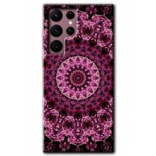 Samsung Galaxy S22 Ultra Hd Desen Baskılı Mandala Patterns Kaleidoscope Arka Kapak Kılıf