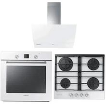Samsung NV60M7140BW + NK24M7060VW + NA64M7100AW Beyaz Ankastre Set