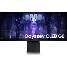 Samsung Smart Odyssey OLED G8 LS34BG850SUXUF 34 inç 0.1ms 175Hz Gümüş Oyuncu Monitörü