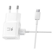 Samsung TA20 Adaptec Fast Charge Micro Çıkışlı Beyaz Hızlı Seyahat Şarjı