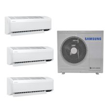 Samsung Wind Free Multi AJ068TXJ3KH/EA 6.8 kw 1 Dış + 2 İç Ünite 12+12+12 Duvar Tipi Klima
