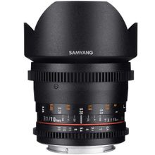 Samyang 10 mm T3.1 Nano APS-C Video-DSLR WideAngle Lens