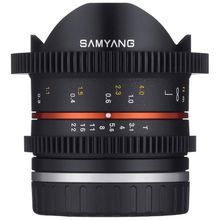 Samyang 8mm T3.1 Sony E Uyumlu Cine Lens