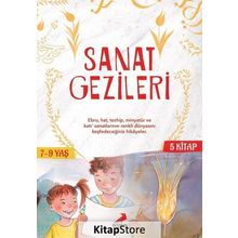 Sanat Gezileri Seti-5 Kitap Takım - Kolektif