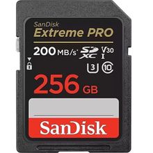 Sandisk Extreme Pro 256 GB SDXC 300 MB/S SD UHS I Hafıza Kartı
