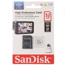 SanDisk High Endurance SDSQQNR-064G-GN6IA Class 10 UHS-I U3 V30 64 GB Micro SD Kart