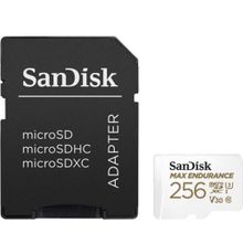 SanDisk SDSQQVR-256G-GN6IA Max Endurance 256 GB 100/40MB/s MicroSDXC C10 C30 Adaptörlü Hafıza Kartı