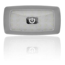 Sanel Butonlu Beyaz 12V Led Tavan Lambası