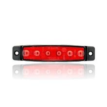 Sanel SBB12R6 Kırmızı 12V Üniversal Parmak 6 Led Basamak
