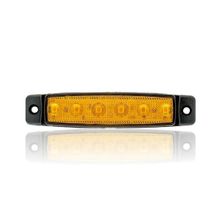 Sanel SBB12Y6 Sarı 12V Üniversal Parmak 6 Led Basamak