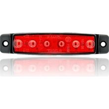 Sanel SBB24R6 Kırmızı 24V Üniversal Parmak 6 Led Basamak