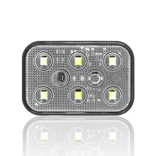 Sanel SBD24W6 Dış Makan Uyumlu Beyaz 24V Universal Kare 6 Led Aydınlatma