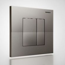 Sanica P03 Mat Krom Boyalı 21x18 cm Rezervuar Panel Takımı