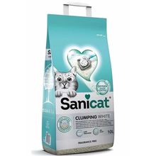 Sanicat 10 lt Clumping White Kokusuz Topaklanan Kedi Kumu