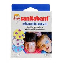 Sanitabant 24 Adet Desenli Göz Pedi