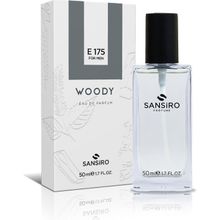 Sansiro E-175 EDP 50 ml Odunsu Erkek Parfüm
