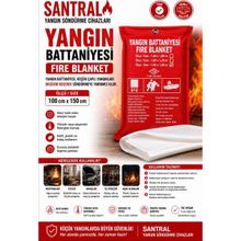 Santral Yangın Battaniyesi 100*150