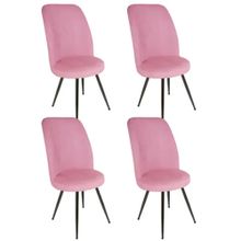 Saray Esb 4 Adet - Pembe Sandalye