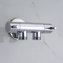 Sardıcı Çift Çıkışlı Taharet Musluğu 3 Yollu Taharet Musluğu