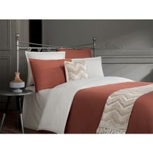 Sarev Solid V11 Turuncu Trend King Size Pamuk Saten 240 x 220 cm Nevresim Takımı