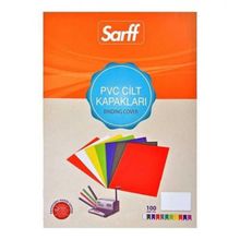Sarff 15201024 Plastik Opak A3 160 Mic Beyaz Cilt Kapağı