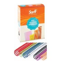 Sarff Pvc Helezon 20 mm Beyaz Plastik Spiral