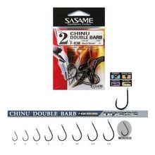 Sasame F-838 Chinu Double Barb Black Nickel İğne