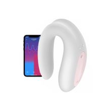 Satisfyer Double Joy White Telefon Kontrollü Çiftlere Özel Partner Vibratör